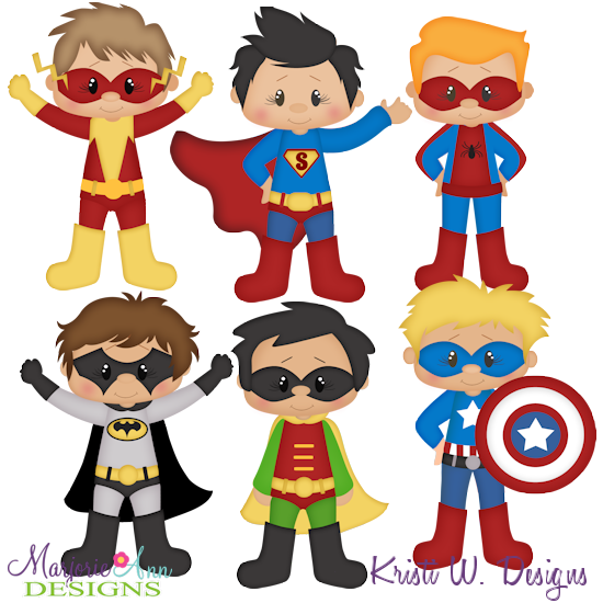 Super Kids-Boys Exclusive SVG Cutting Files + Clipart - Click Image to Close